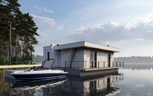 3D tour of the house at the project stage from Ecopan