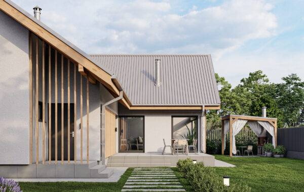 Private residential building, 132 sq.m.