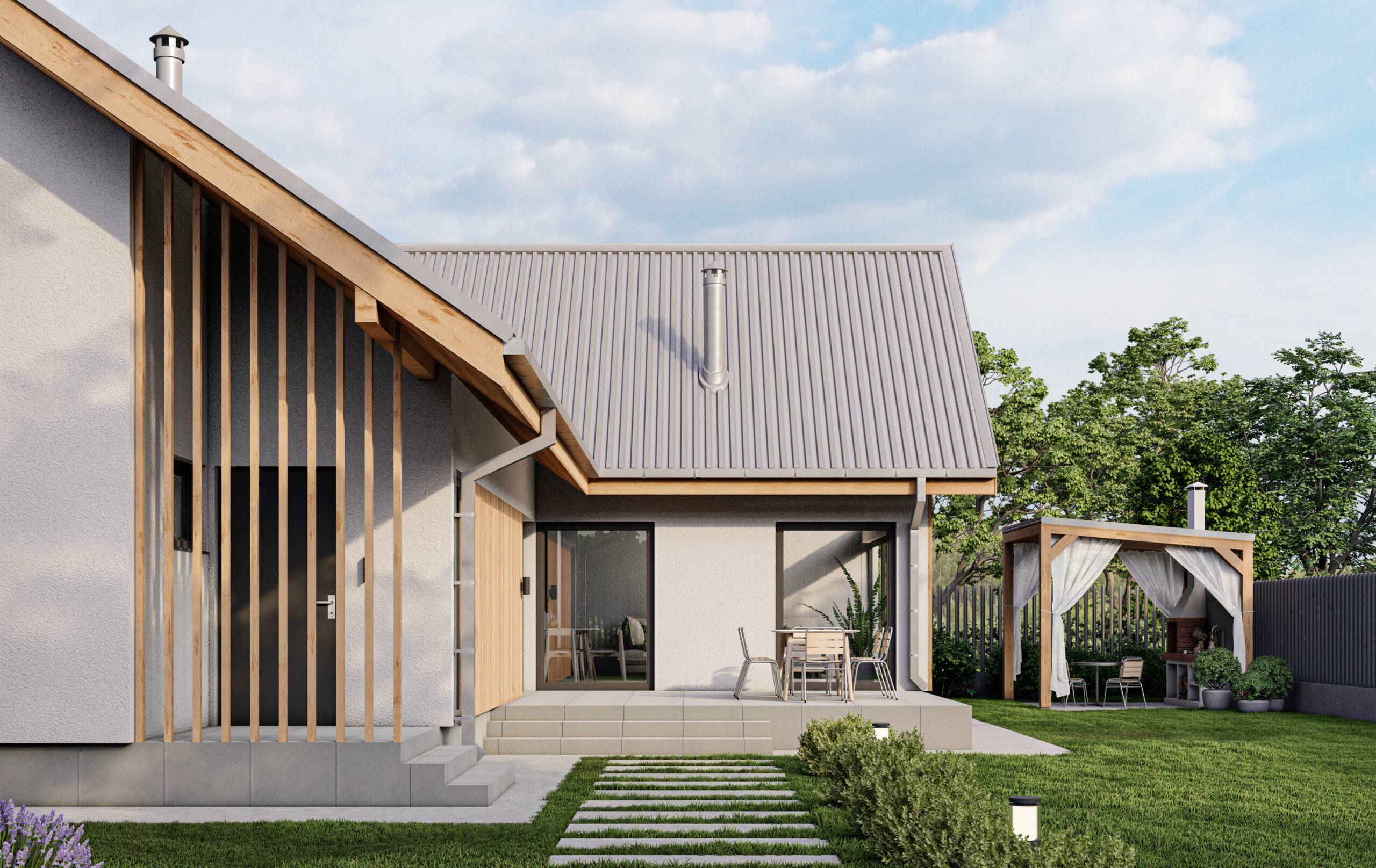 Private residential building, 132 sq.m.