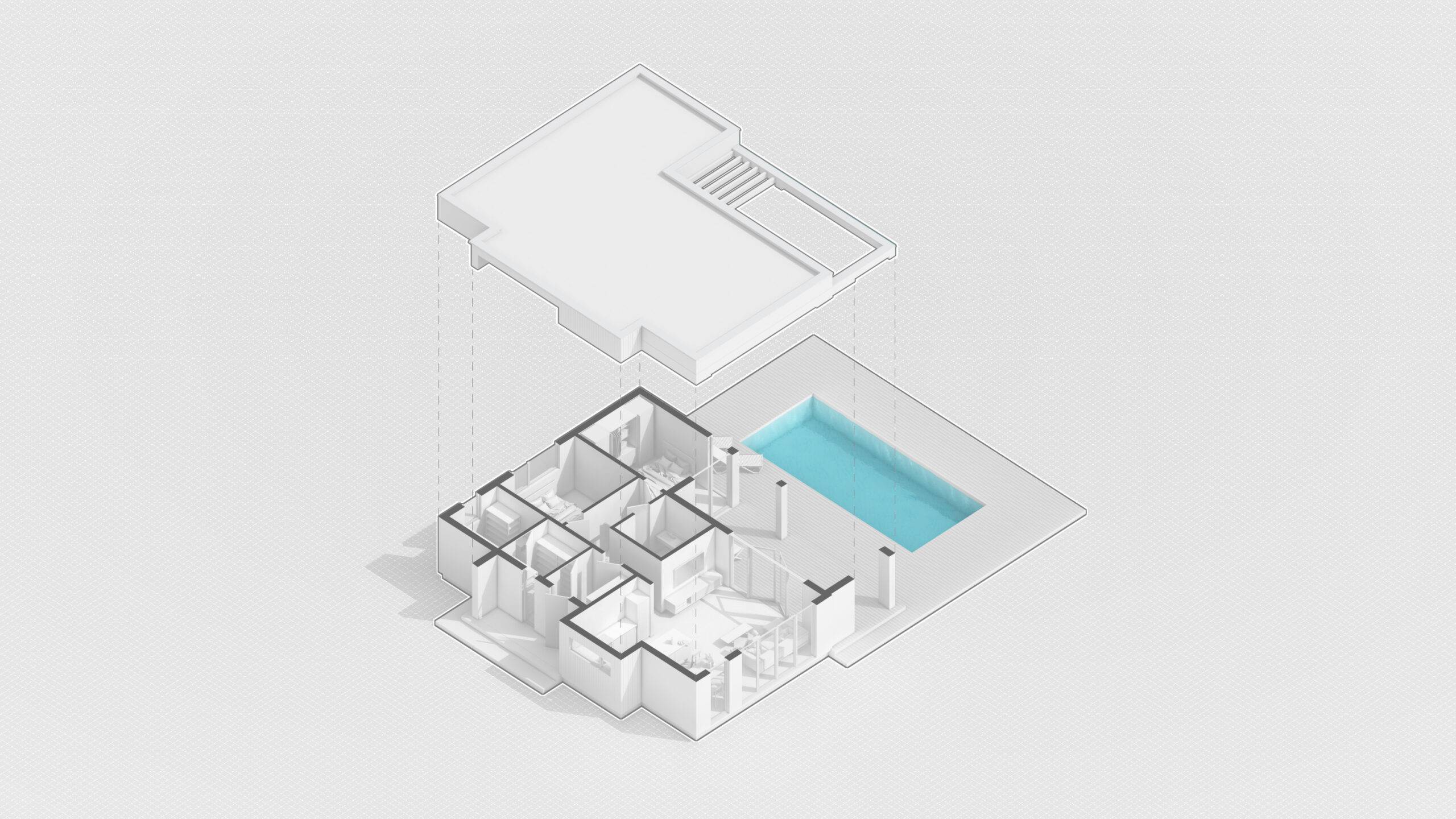 Complete set of the house: